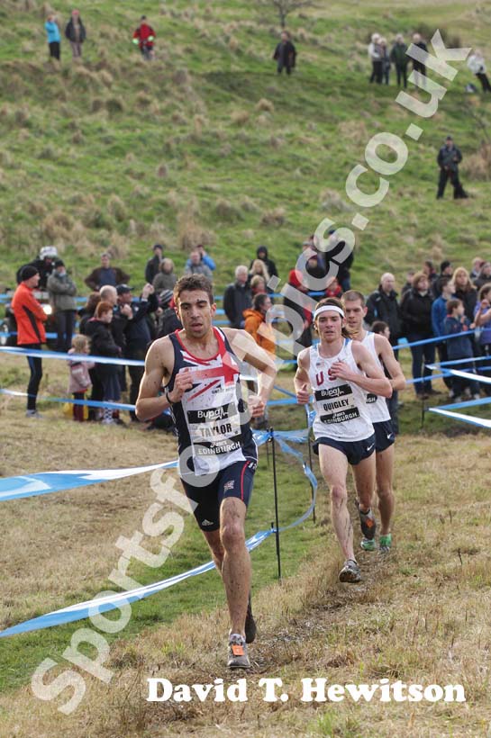 Jonny Taylor (GB) during the Senior Mens BUPA Great Edinburgh Cross country.